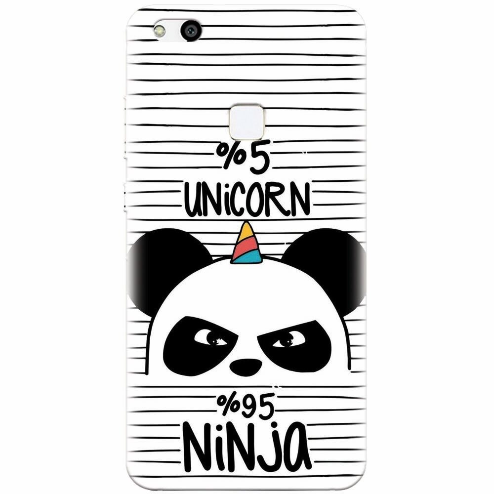 Husa silicon pentru Huawei P10 Lite, Unicorn Ninja