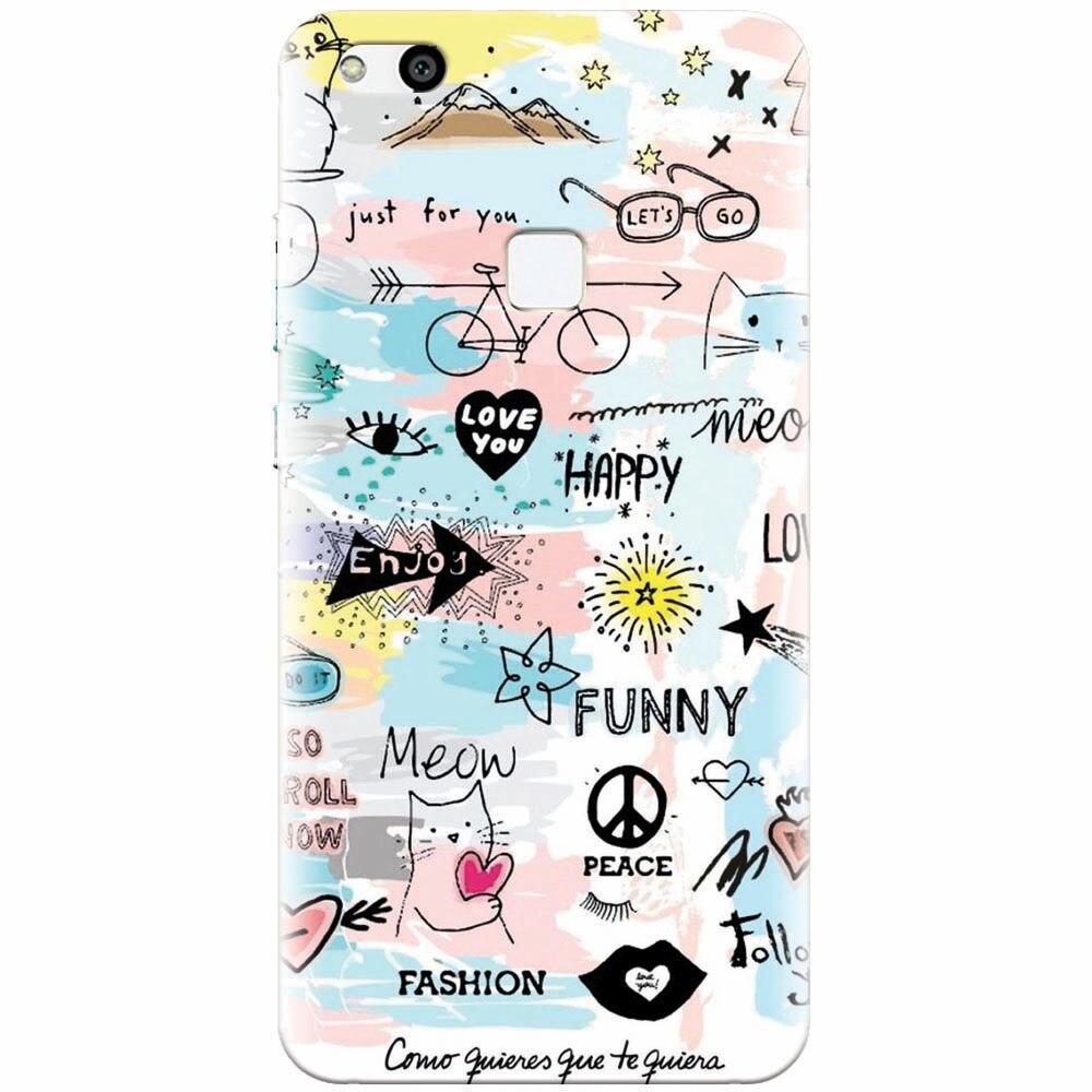 Husa silicon pentru Huawei P10 Lite, Enjoy