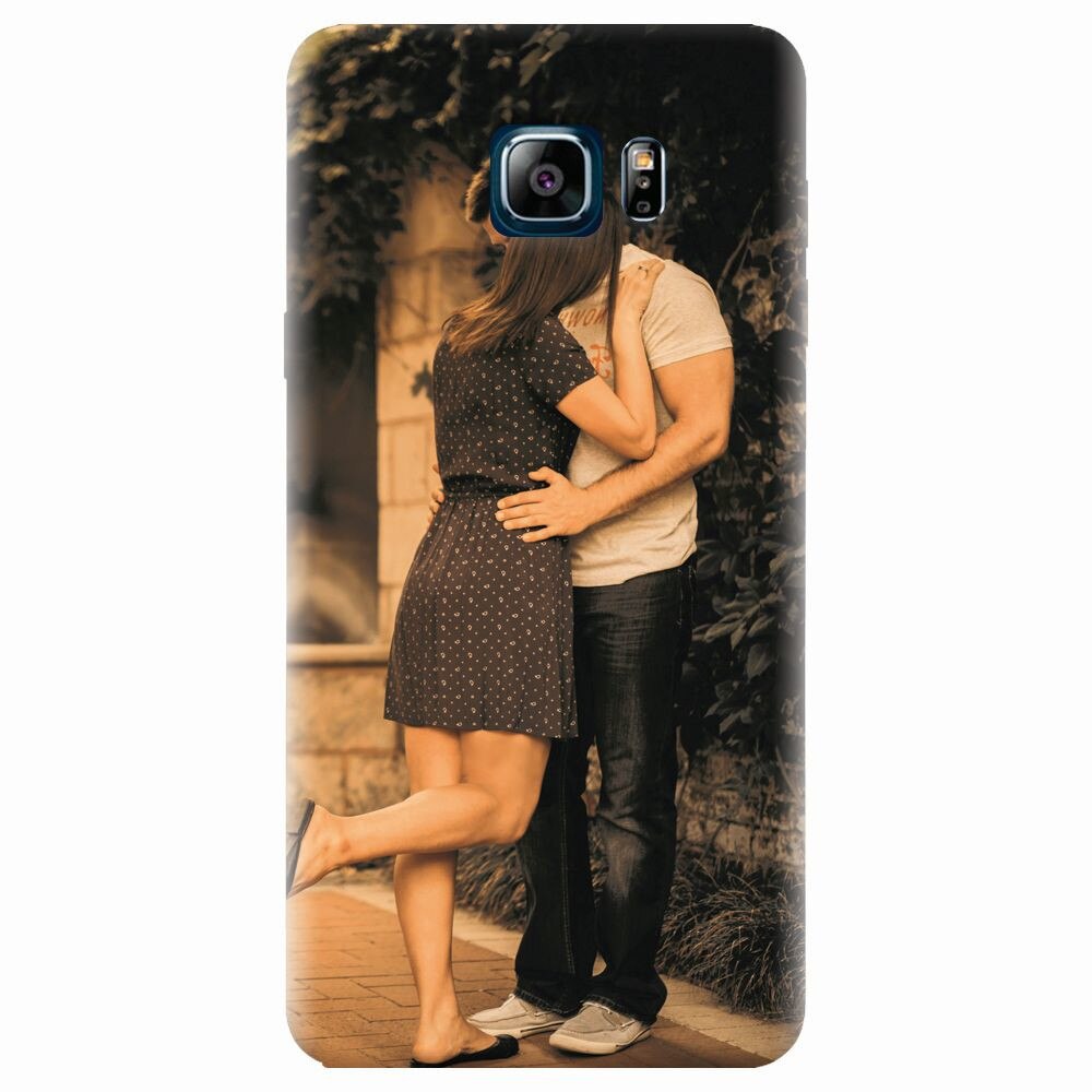 Husa silicon pentru Samsung Galaxy Note 5, Couple Kiss