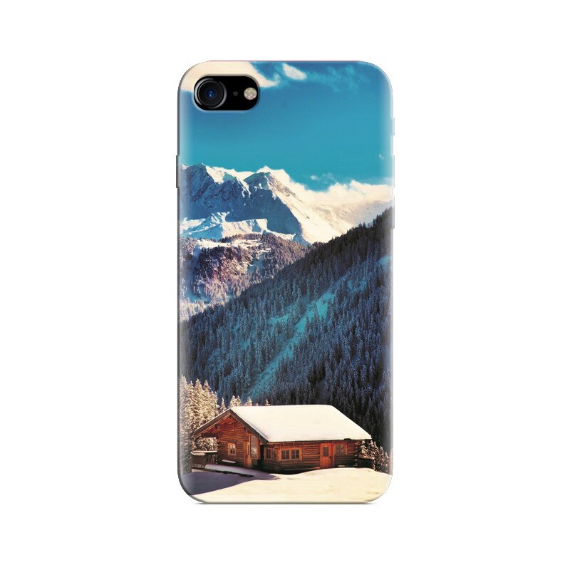 Husa Iphone 7 Snow Mountains And Trees Wide