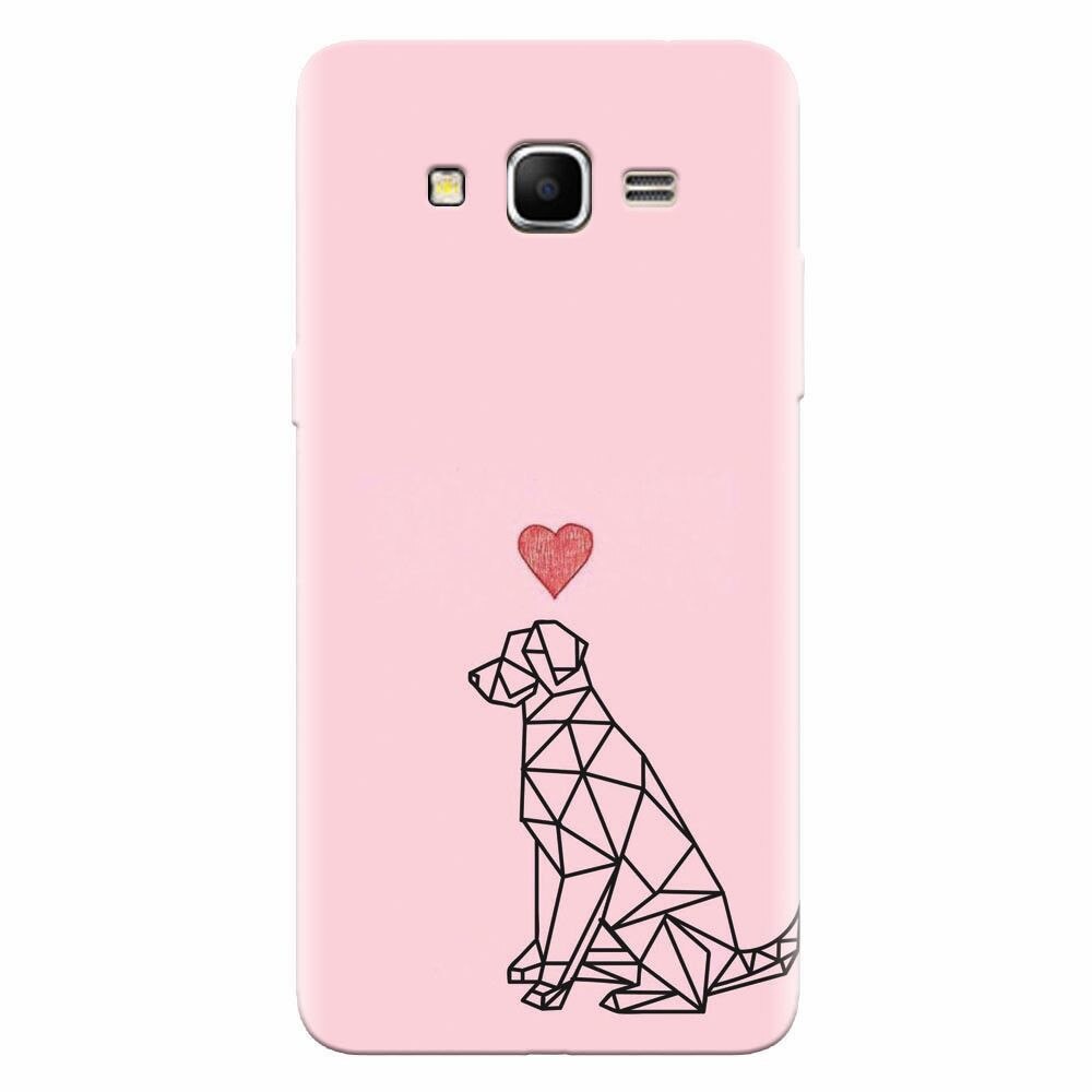 Husa silicon pentru Samsung Grand Prime, Love Dog