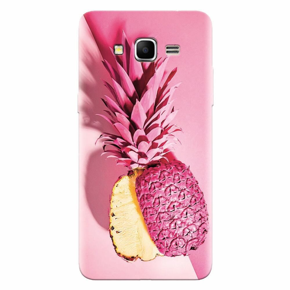 Husa silicon pentru Samsung Grand Prime, Pink Pineapple