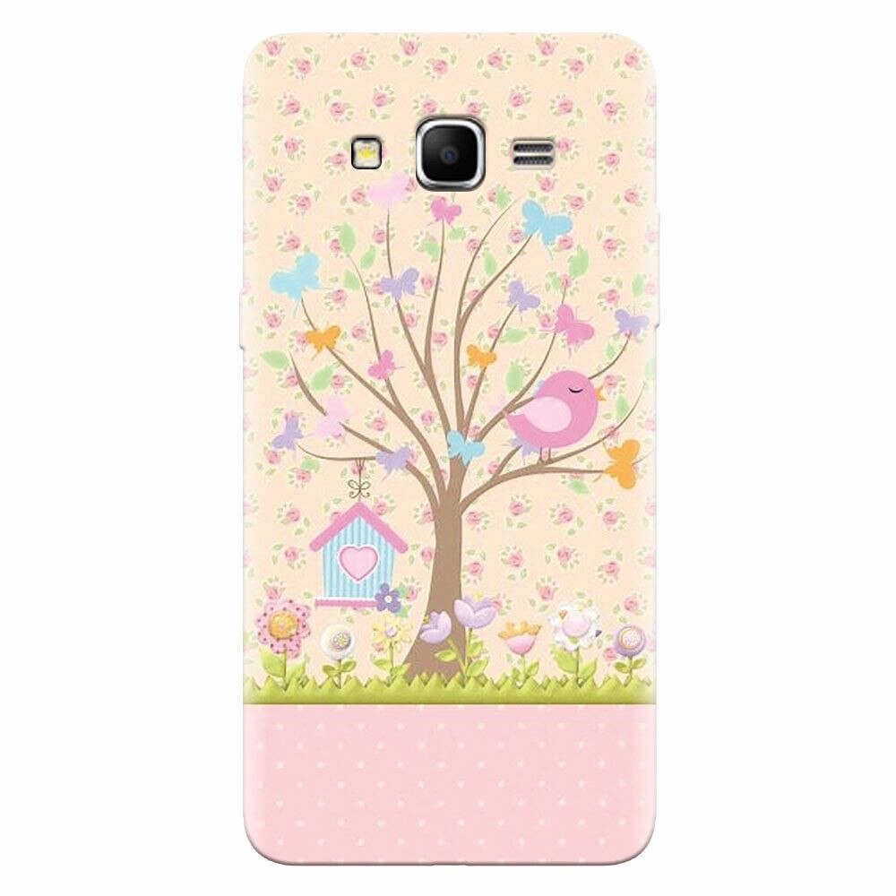 Husa silicon pentru Samsung Grand Prime, Cute Birdhouse