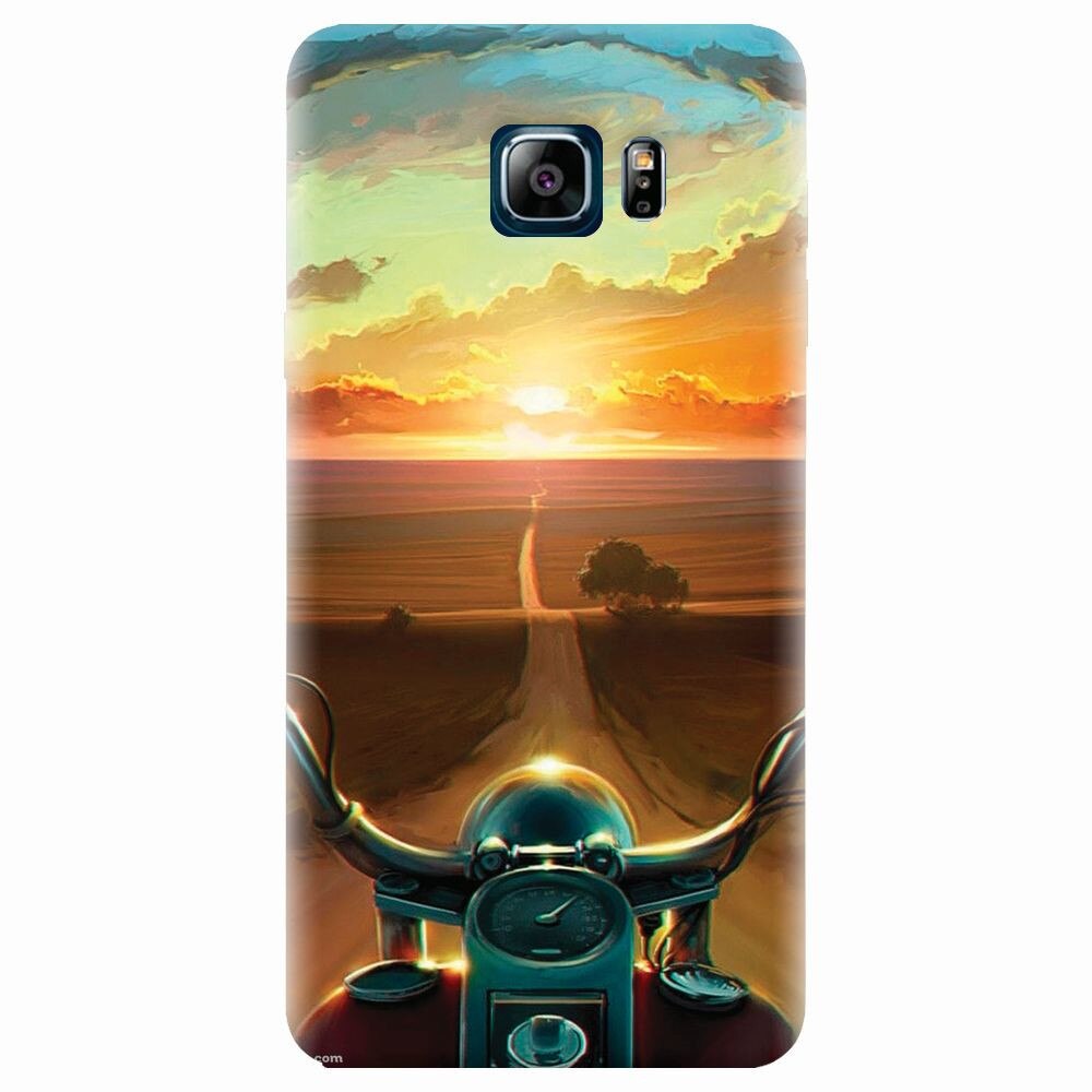 Husa silicon pentru Samsung Galaxy Note 5, Country Road