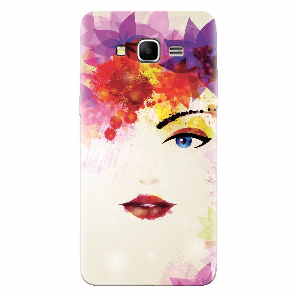 Husa silicon pentru Samsung Grand Prime, Pretty Face
