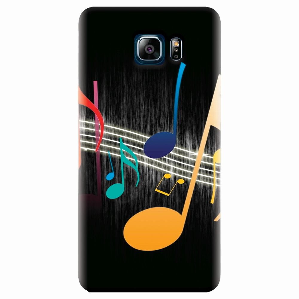 Husa silicon pentru Samsung Galaxy Note 5, Colorful Music
