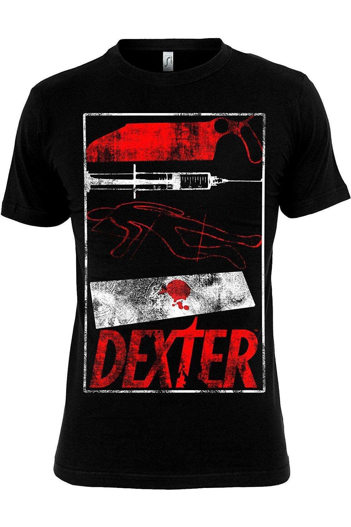 Tricou pentru barbati, Dexter, Sings, Negru, XL