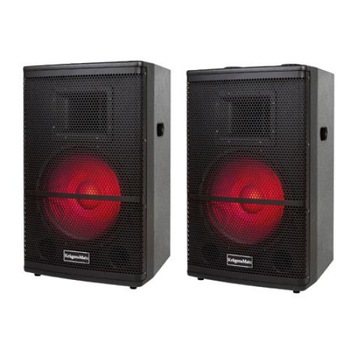 Boxe Kruger & Matz , Active , Boxe scena Stage One , Alimentare 220 /-/ 240 V , 50/60 Hz , 600 mV , 2 x 150 W Boxe Kruger & Matz , Active , Boxe scena Stage One , Alimentare 220 /-/ 240 V , 50/60 Hz , 600 mV , 2 x 150 W