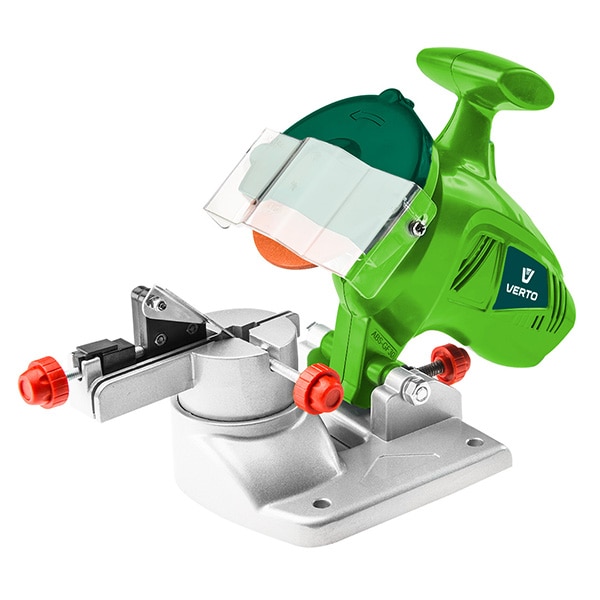 Masina de ascutit lanturi, VERTO, 52G502, 180 W, Rpm: 6300 min-1, Diametrul discului: 100/10.2 mm