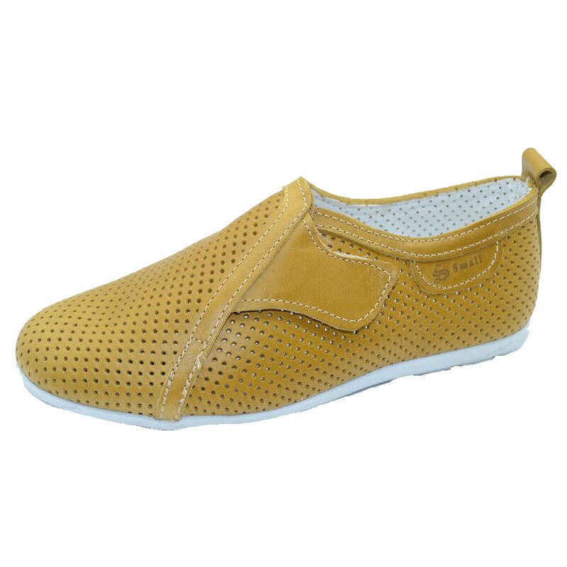 Pantofi ortopedici din piele, pentru copii, SMALL FOOT, Galben