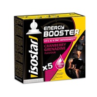 Concentrat energizant pentru efort Isostar,Energy booster 5x20 gr,cu aroma de merisoare