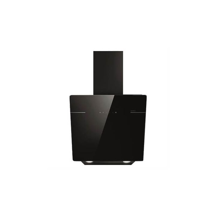 Hota decorativa Elica L'Essenza BL/A/60, 60 cm, 691 m3/h, sticla neagra