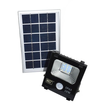 Proiector led smd 10w cu panou solar cu senzor Proiector led smd 10w cu panou solar cu senzor