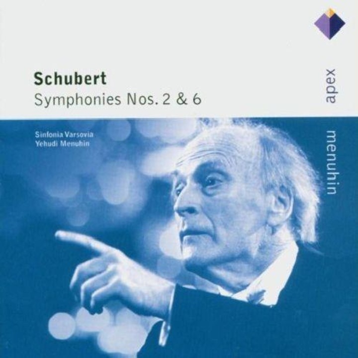 Yehudi Menuhin & Sinfonia Varsovia-Symphonies Nos. 2 & 6-Franz Schubert-CD