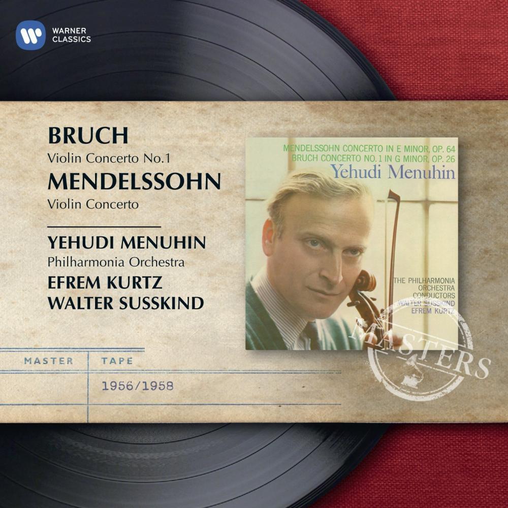 Yehudi Menuhin-Bruch/Mendelssohn: Violin Concertos-CD