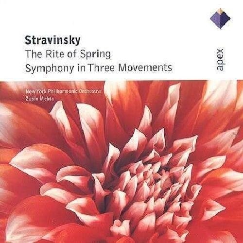 Zubin Mehta & New York Philharharmonic Orchestra-The Rite Of Spring/ Symphony In 3 Movements-CD