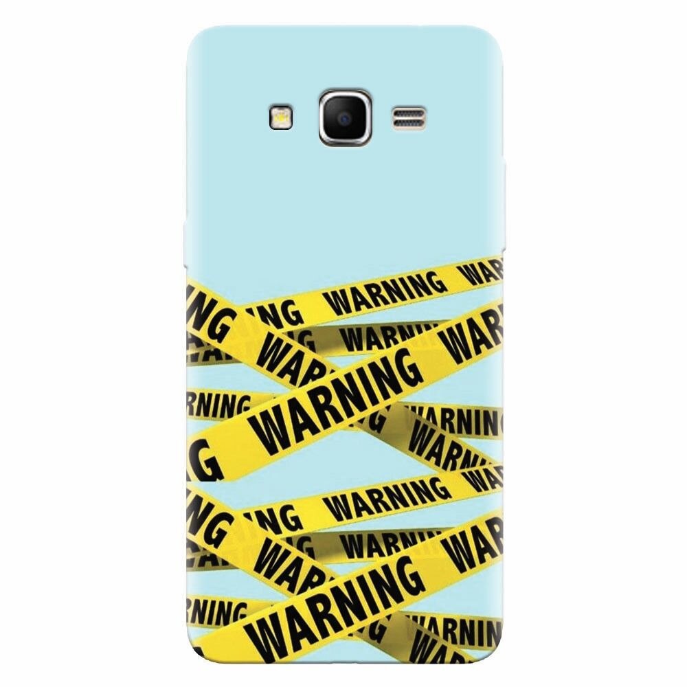 Husa silicon pentru Samsung Grand Prime, Warning