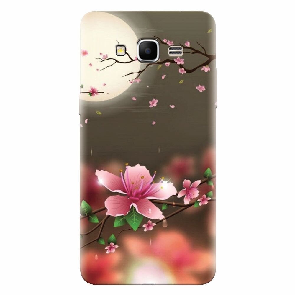 Husa silicon pentru Samsung Grand Prime, Flowers 101