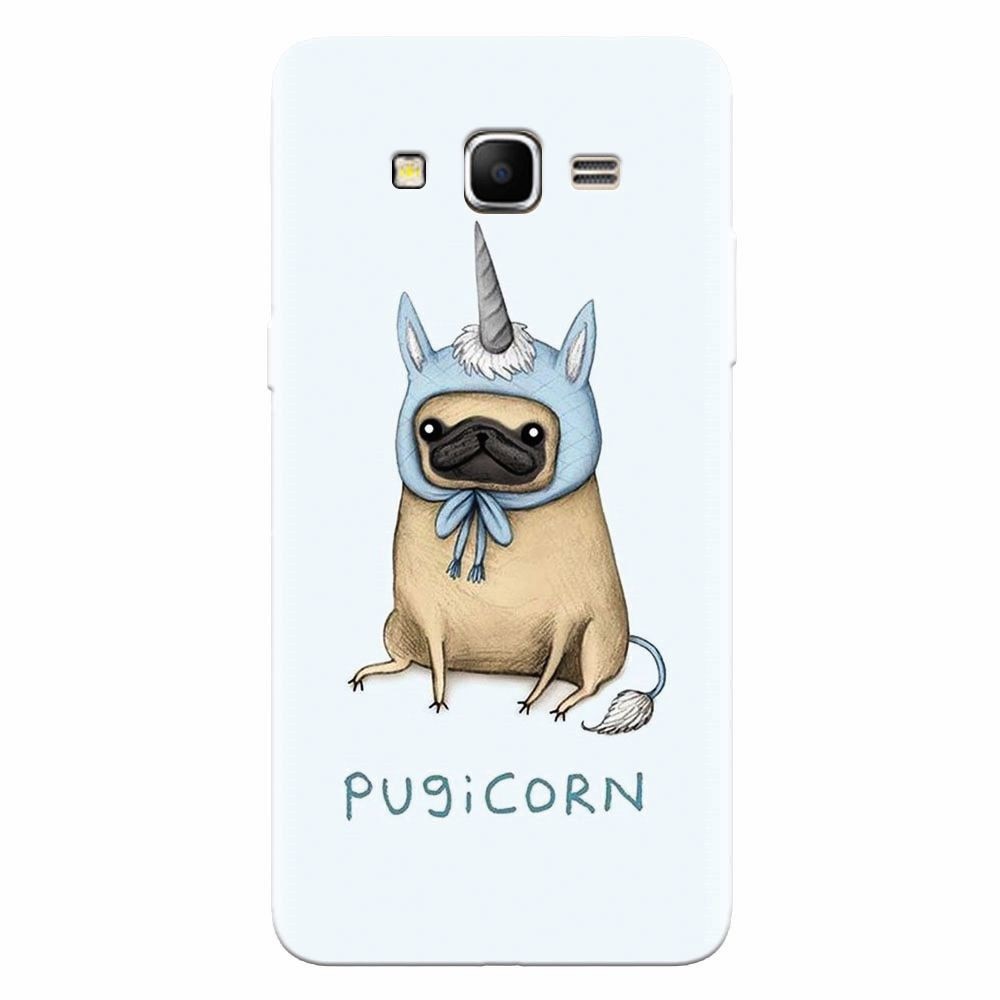 Husa silicon pentru Samsung Grand Prime, Pugicorn