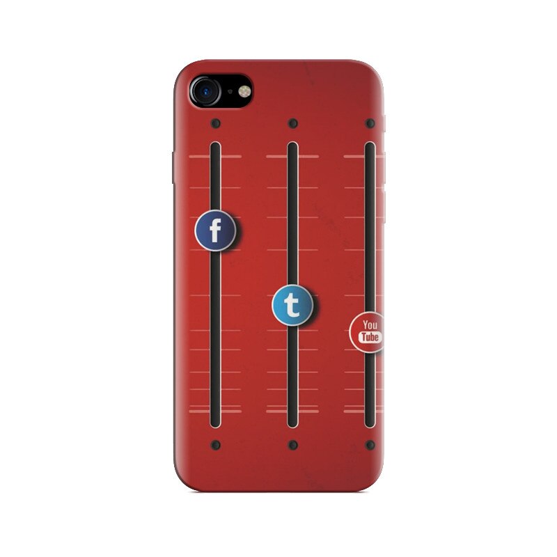 Husa Iphone 7 Social Networks Equalizer On