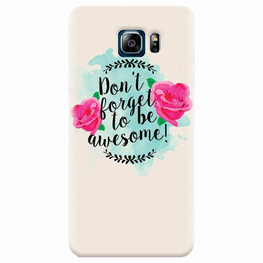 Husa silicon pentru Samsung Galaxy Note 5, Dont Forget