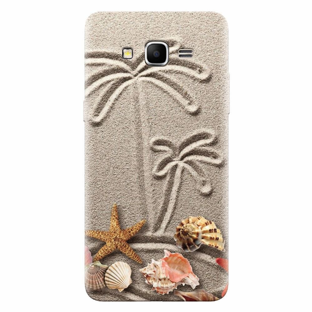 Husa silicon pentru Samsung Grand Prime, Beach Sand