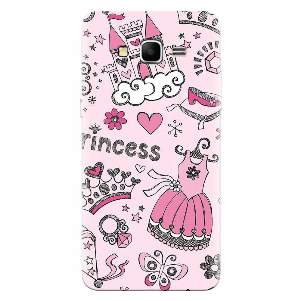 Husa silicon pentru Samsung Grand Prime, Princess