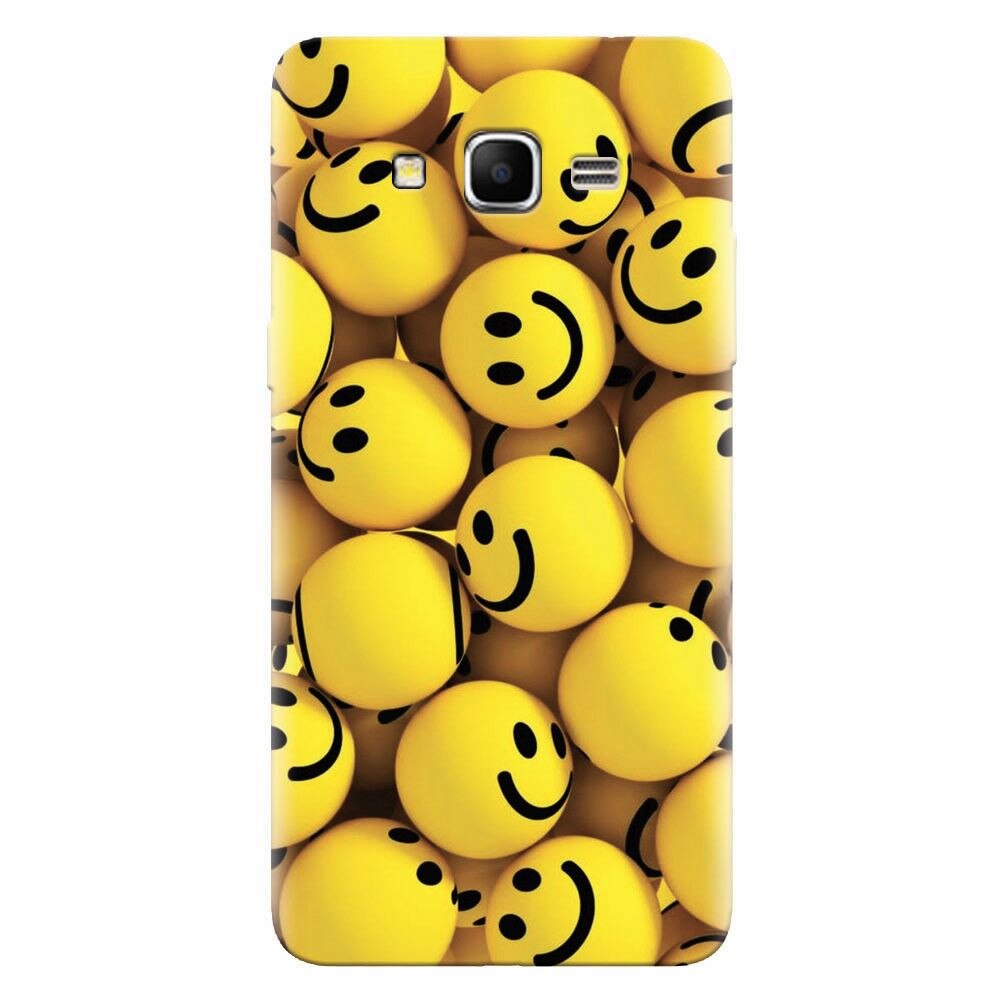 Husa silicon pentru Samsung Grand Prime, Smiles 002