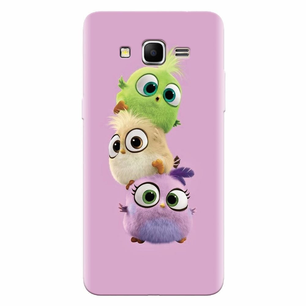 Husa silicon pentru Samsung Grand Prime, Baby Birds