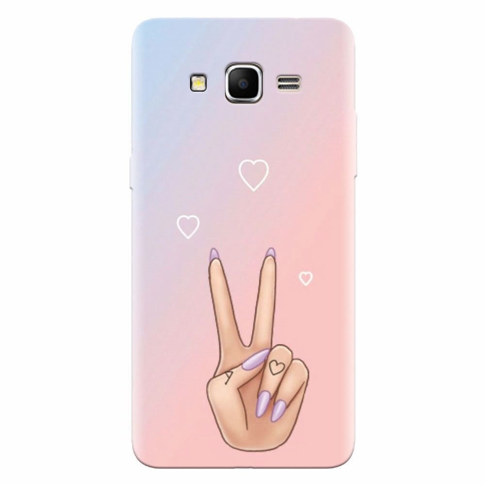 Husa silicon pentru Samsung Grand Prime, Victory Love