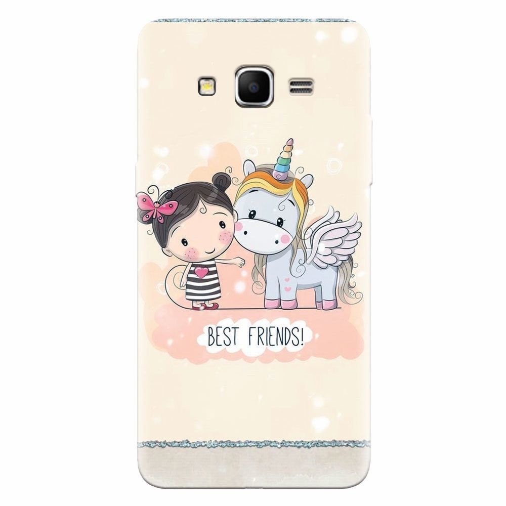 Husa silicon pentru Samsung Grand Prime, Best Friends
