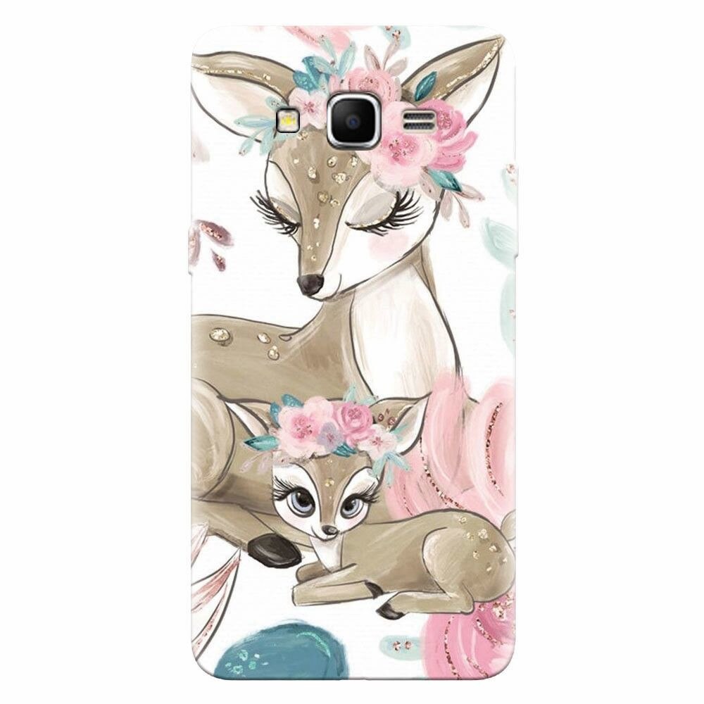 Husa silicon pentru Samsung Grand Prime, Deers