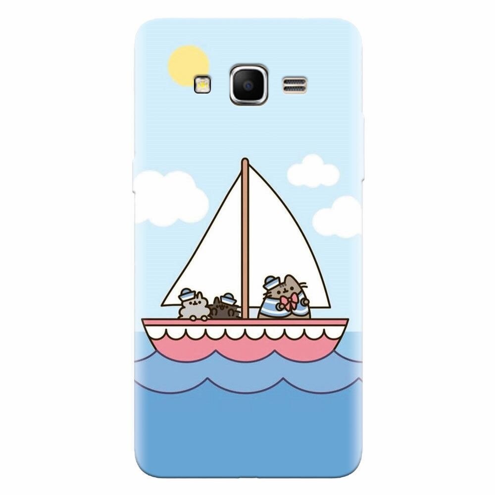 Husa silicon pentru Samsung Grand Prime, Happy Sailors