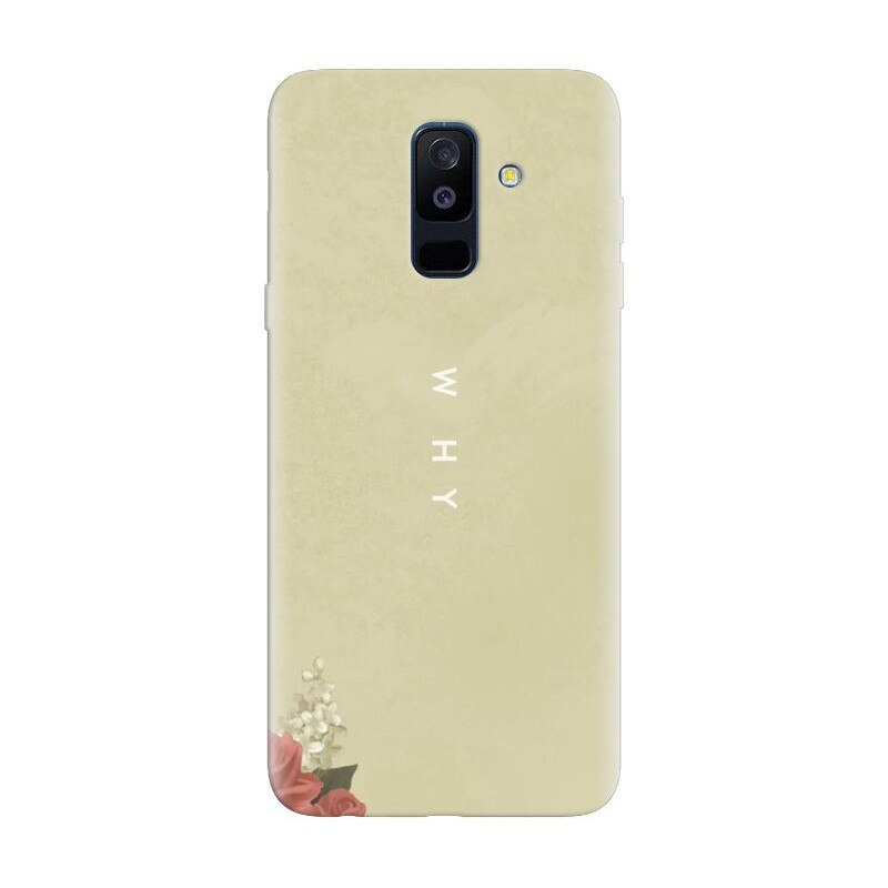 Husa silicon pentru Samsung Galaxy J8 Plus 2018, Why