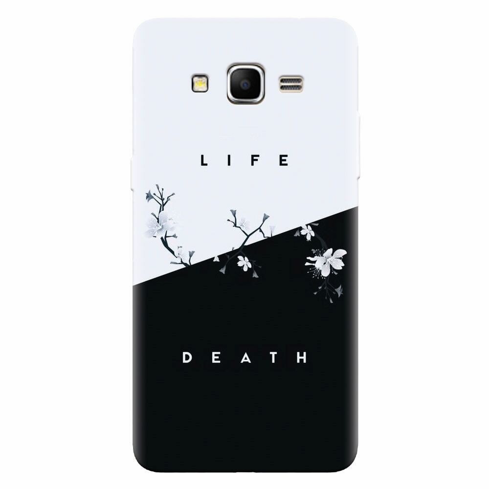 Husa silicon pentru Samsung Grand Prime, Life Vs Death