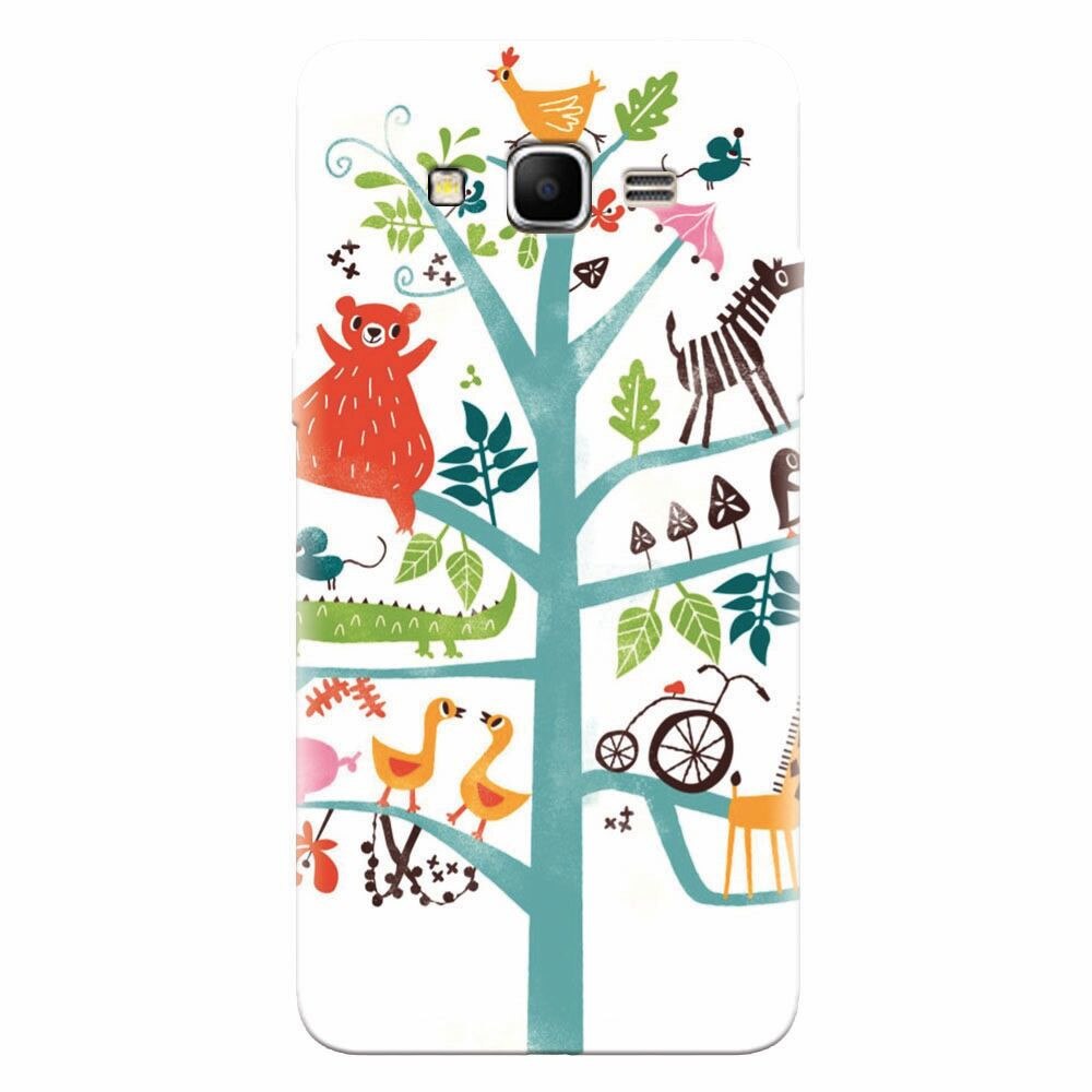 Husa silicon pentru Samsung Grand Prime, Tree