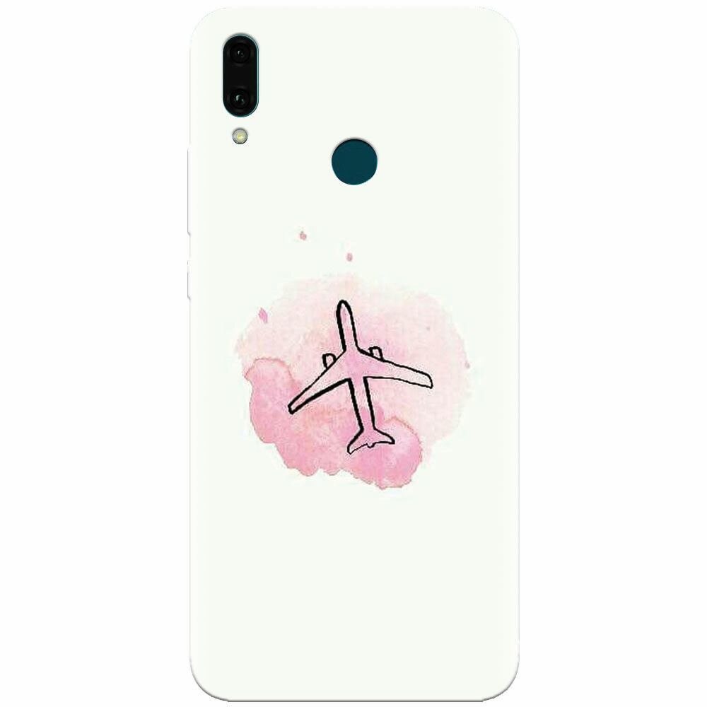 Husa silicon pentru Huawei Y9 2019, Airplain