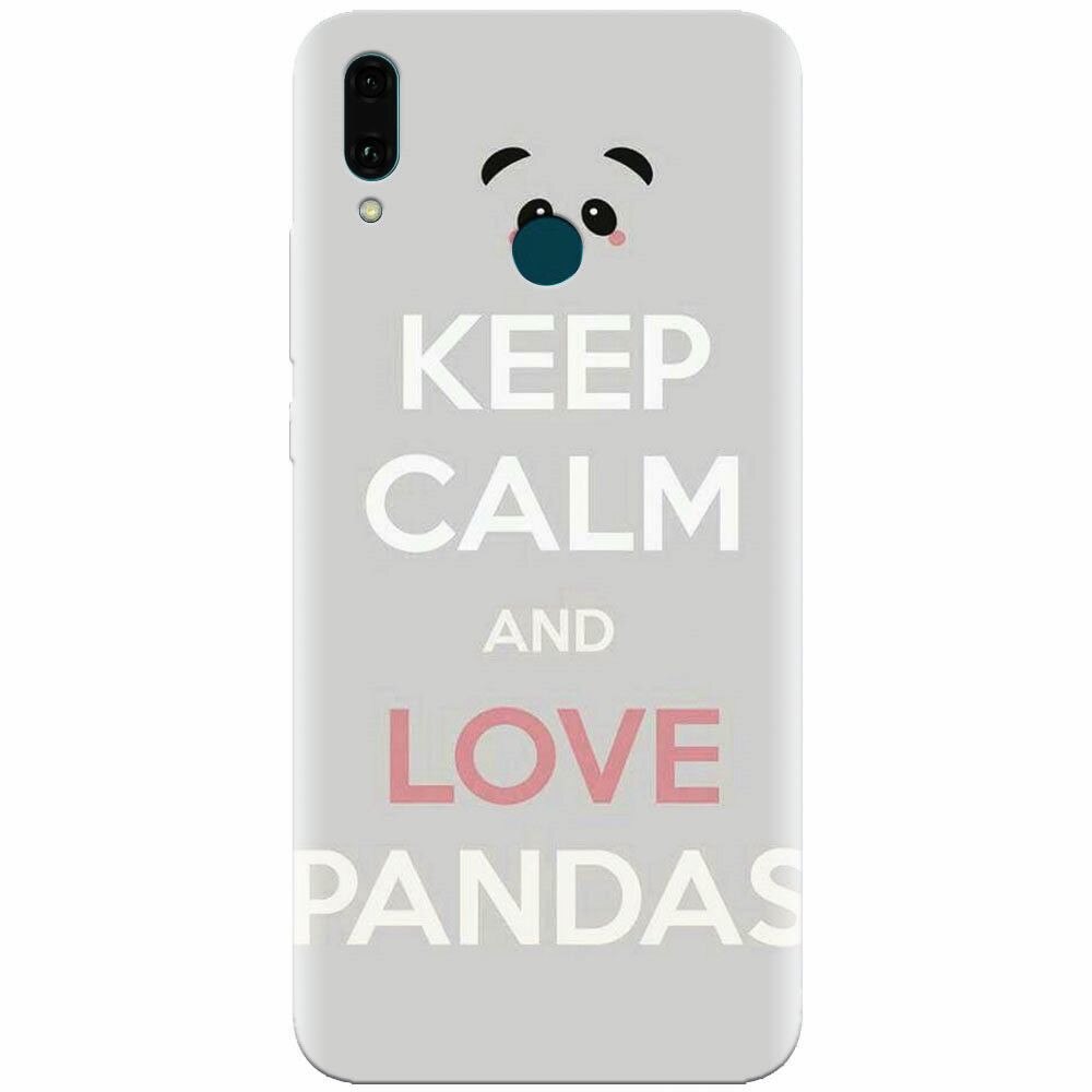 Husa silicon pentru Huawei Y9 2019, Panda Phone