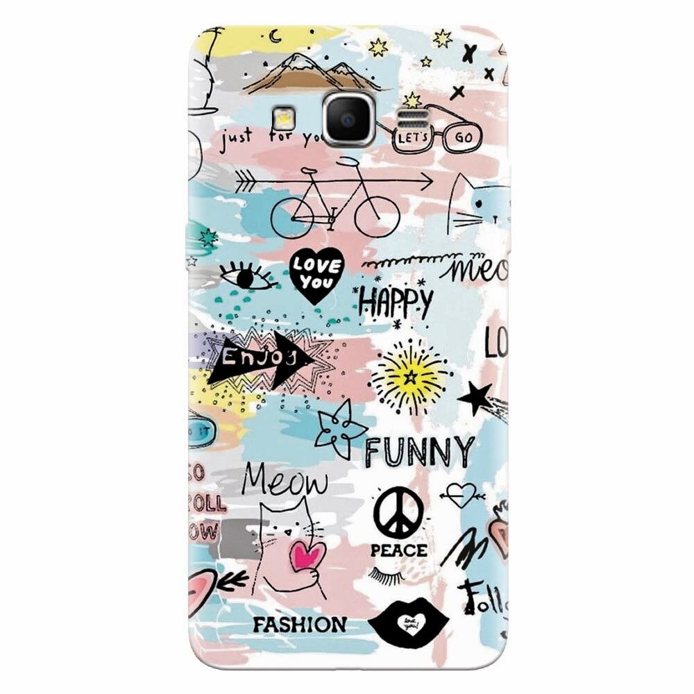 Husa silicon pentru Samsung Grand Prime, Travel 101