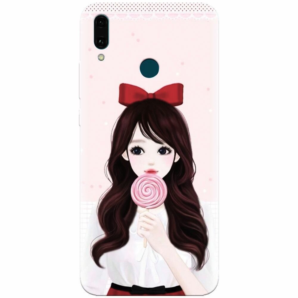 Husa silicon pentru Huawei Y9 2019, Girly 001