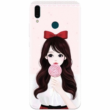 Husa silicon pentru Huawei Y9 2019, Girly 001 Husa silicon pentru Huawei Y9 2019, Girly 001