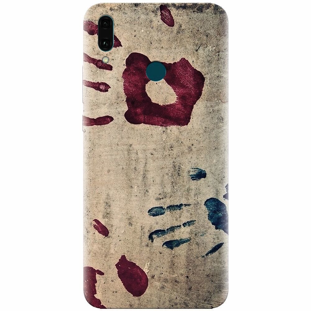 Husa silicon pentru Huawei Y9 2019, Handprints