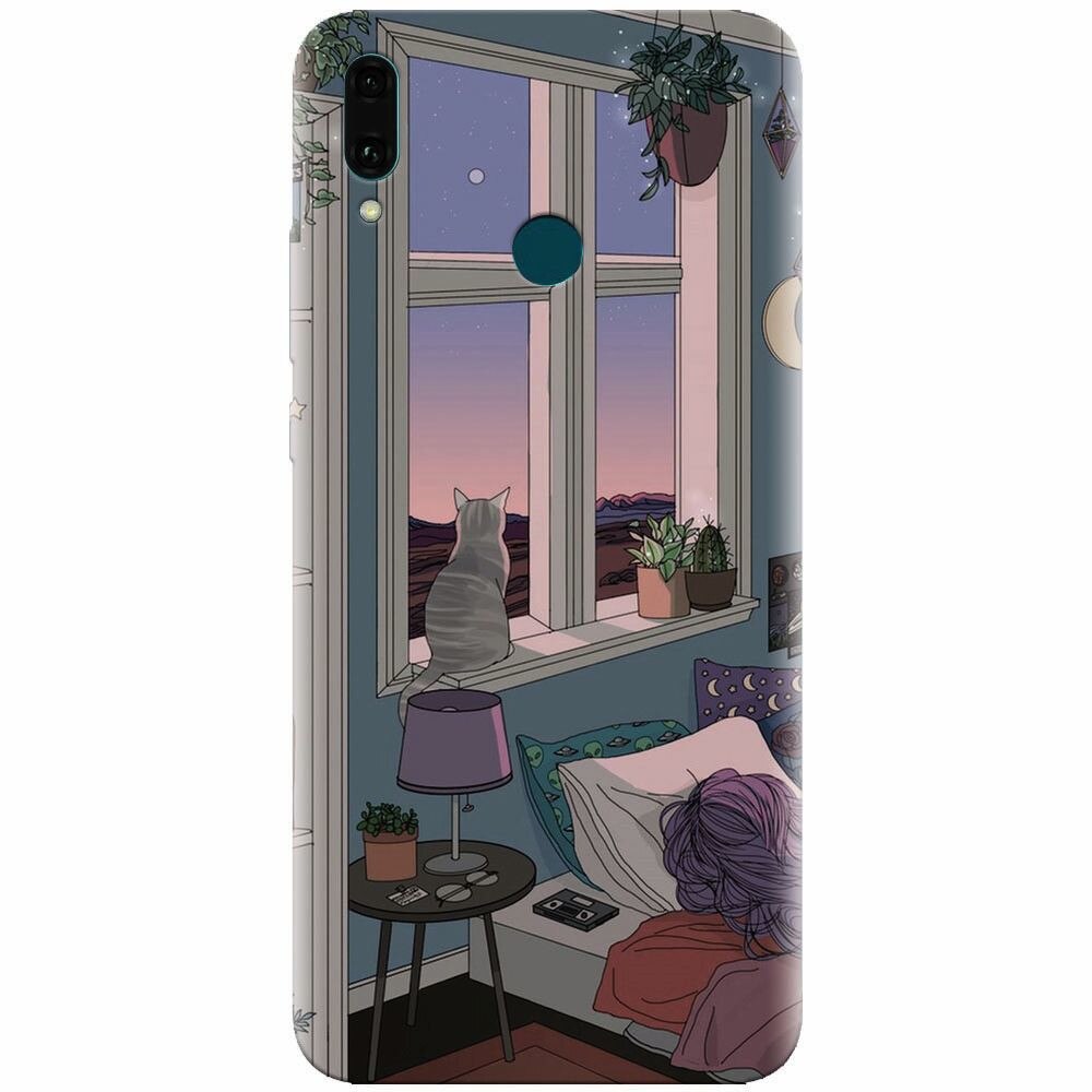 Husa silicon pentru Huawei Y9 2019, Girl Room