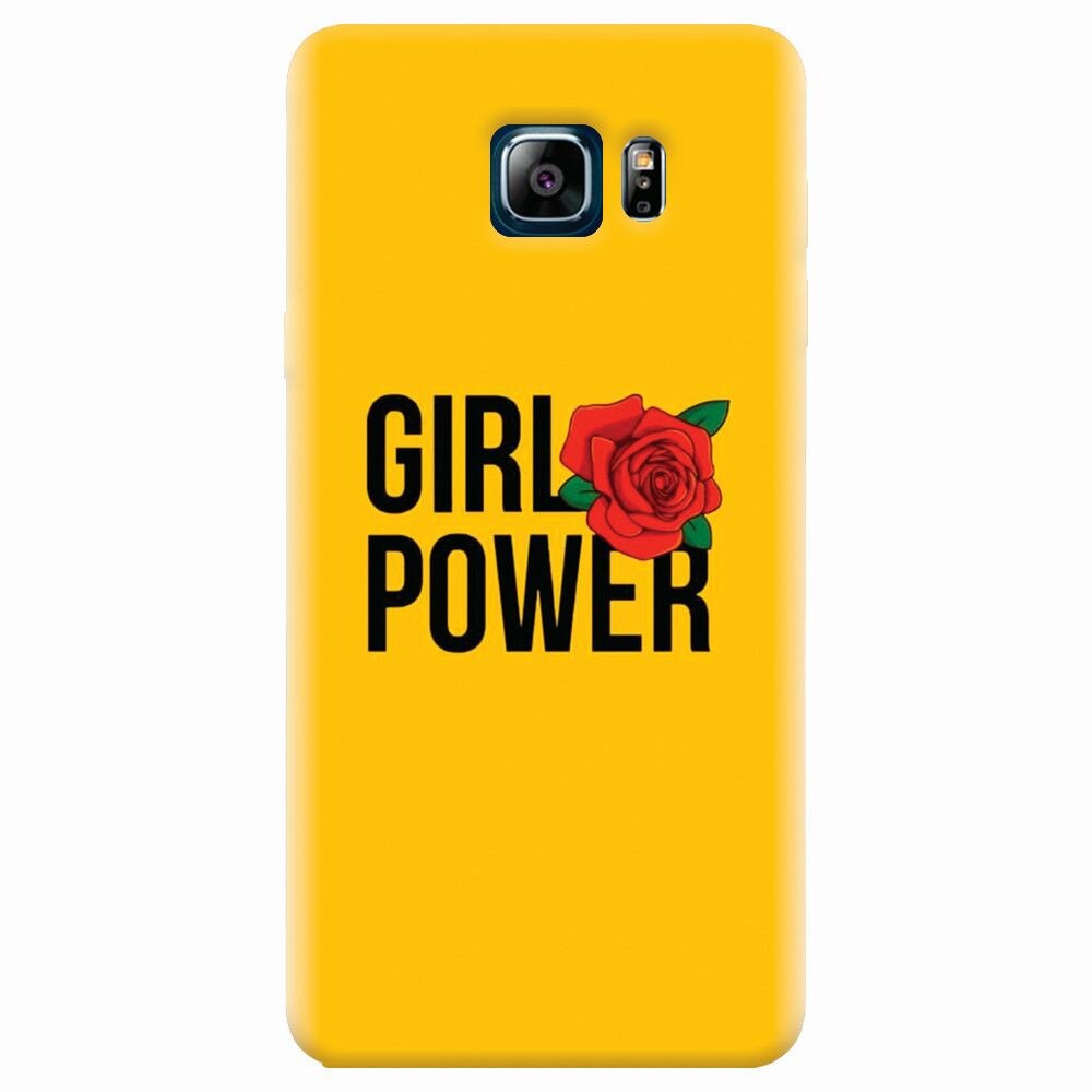 Husa silicon pentru Samsung Galaxy Note 5, Girl Power