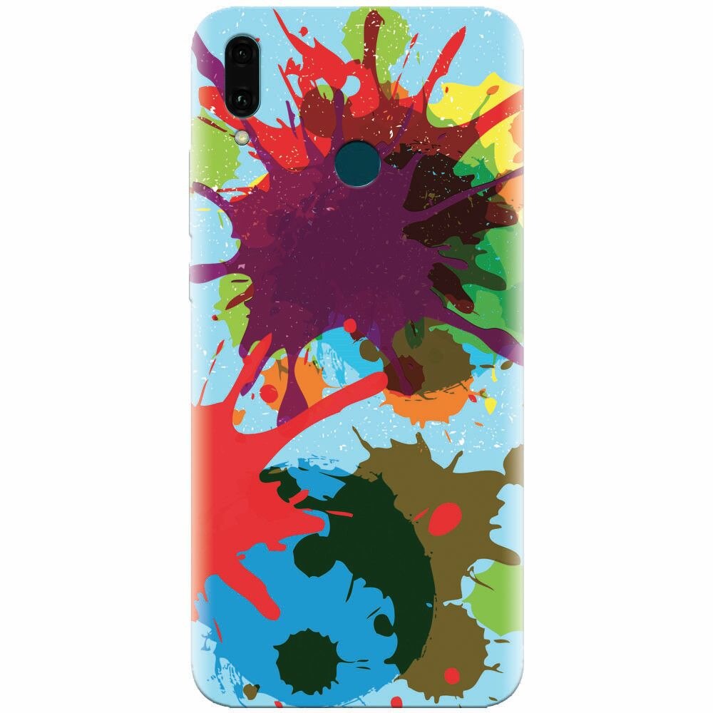 Husa silicon pentru Huawei Y9 2019, Holi Splash