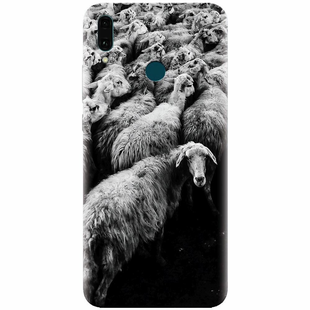Husa silicon pentru Huawei Y9 2019, Sheep