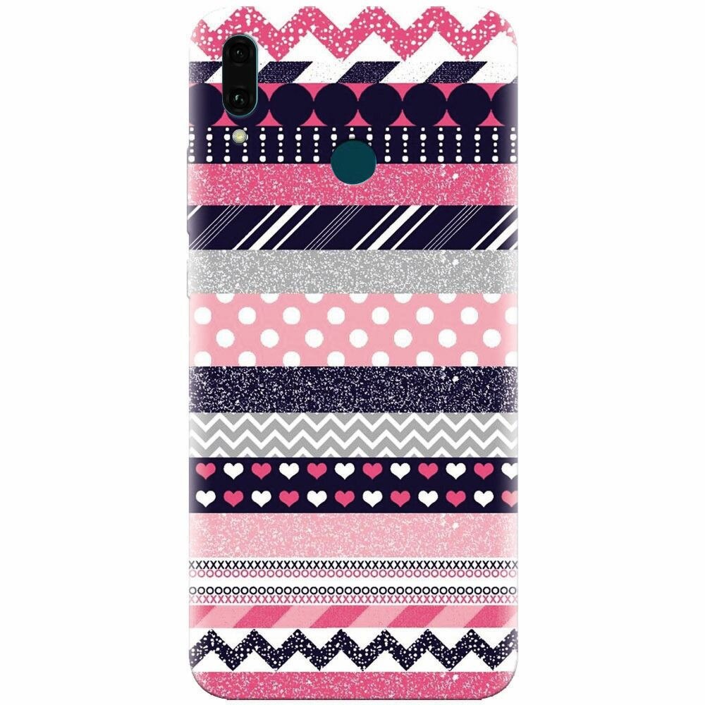 Husa silicon pentru Huawei Y9 2019, Love Pattern