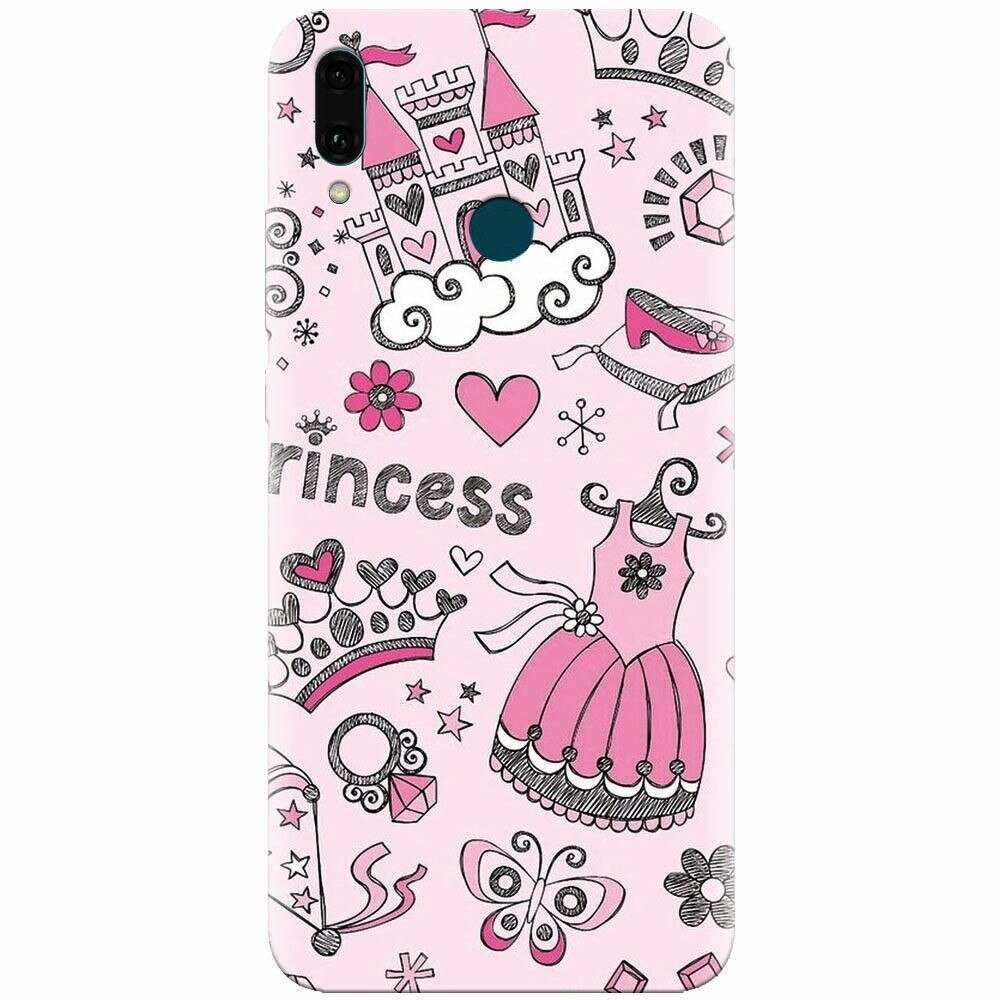 Husa silicon pentru Huawei Y9 2019, Princess
