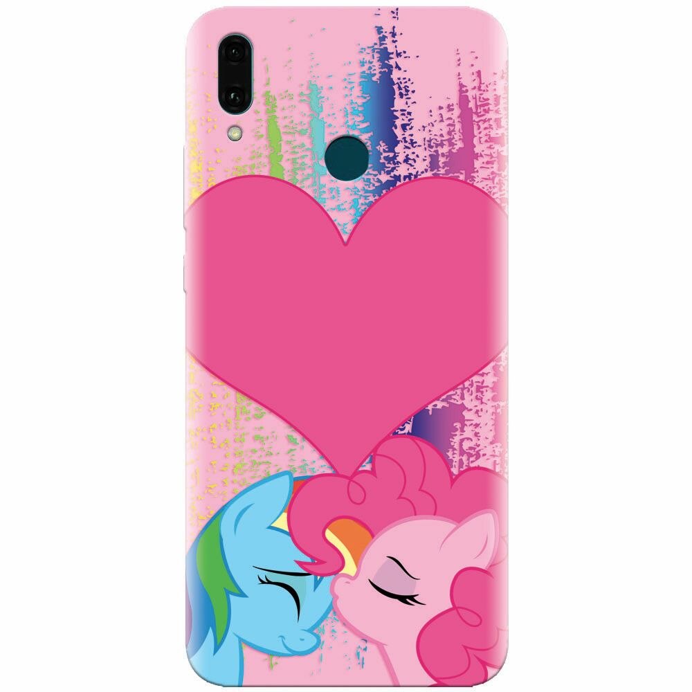 Husa silicon pentru Huawei Y9 2019, Pinkie Kiss