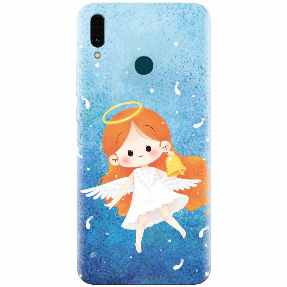 Husa silicon pentru Huawei Y9 2019, Cute Angel